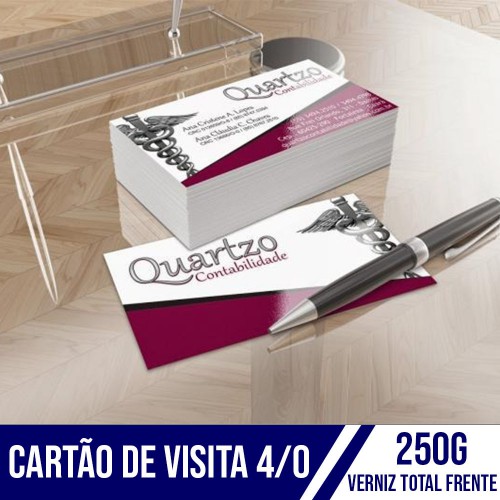 Cartão de Visita 250g