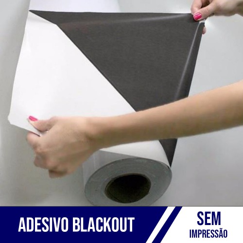 Adesivo Blackout sem Impressão
