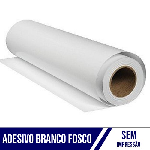 Adesivo Fosco sem Impressão