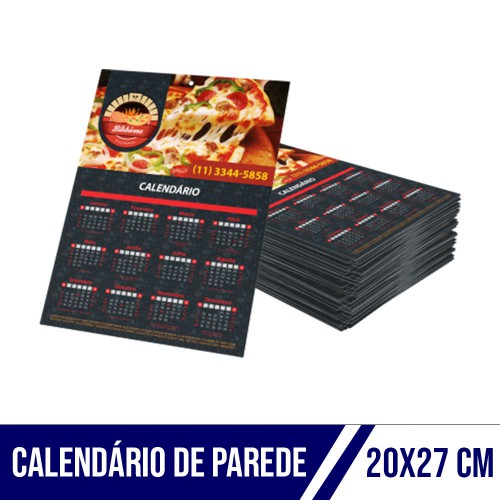 Calendário de Parede 20x27cm