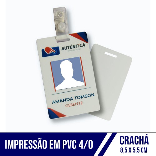 Crachá PVC com Jacaré
