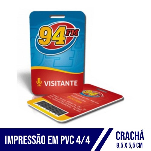 Crachá PVC com Jacaré