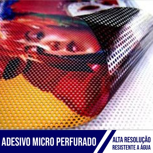 Adesivo Látex Micro Perfurado