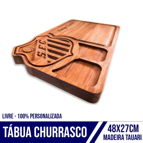 Tábua Churrasco Personalizada Modelo Livre