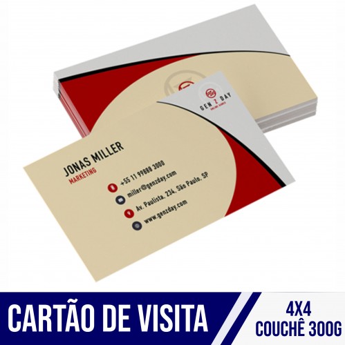 Cartão de Visita 300g