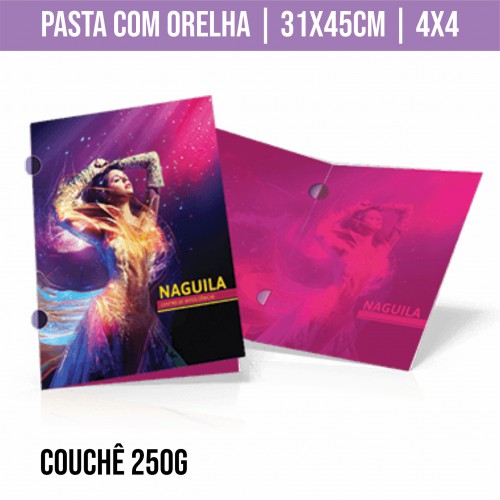 Pasta com Orelha 31x45 4x4