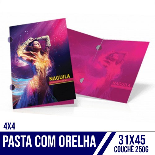 Pasta com Orelha 31x45 4x4
