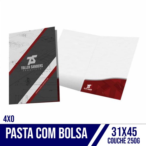 Pasta com Bolsa 31x45 4x0