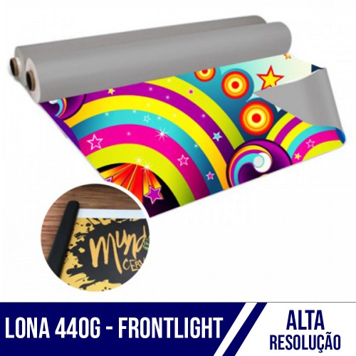 Lona 440g Alta Resolução