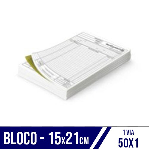 Bloco 15x21 | 1 Vias | 50x1