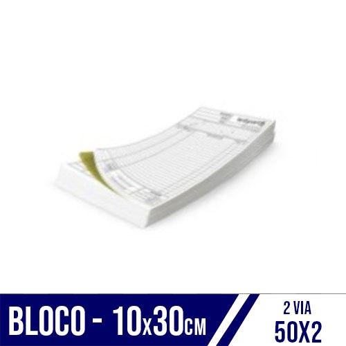Bloco 10x30 | 2 Vias | 50x2