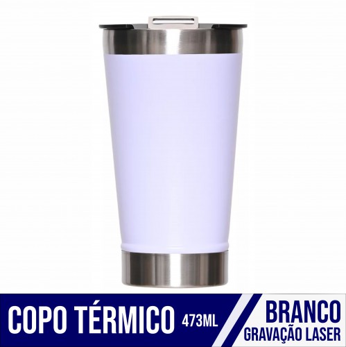Copo Térmico Branco