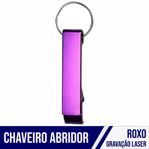 Chaveiro Abridor Roxo