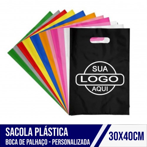 Sacola Plástica Personalizada
