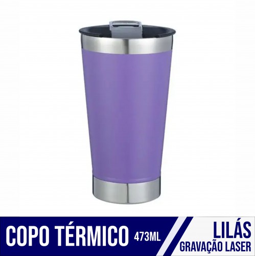 Copo Térmico Lilás
