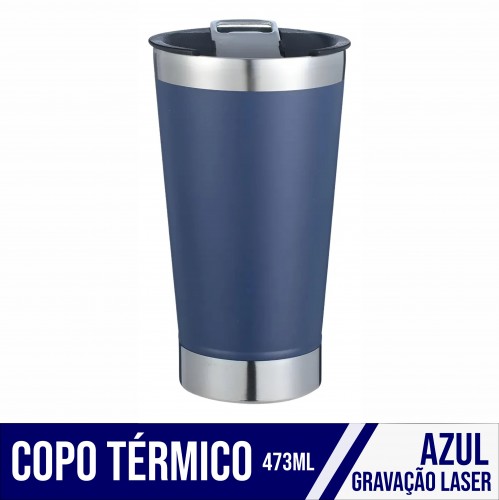 Copo Térmico Azul