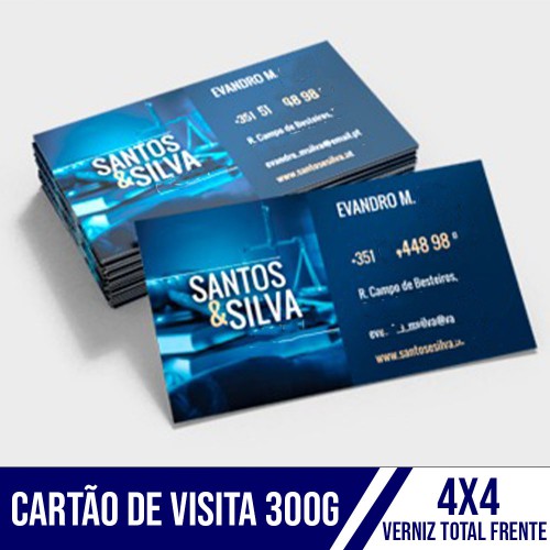 Cartão de Visita 300g