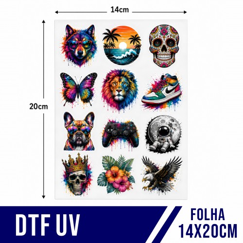 DTF UV 14x20cm