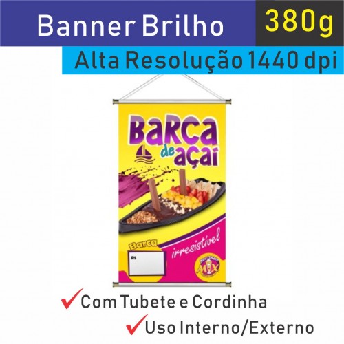 Banner 380g Brilho